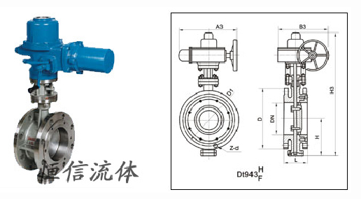 電動(dòng)法蘭蝶閥